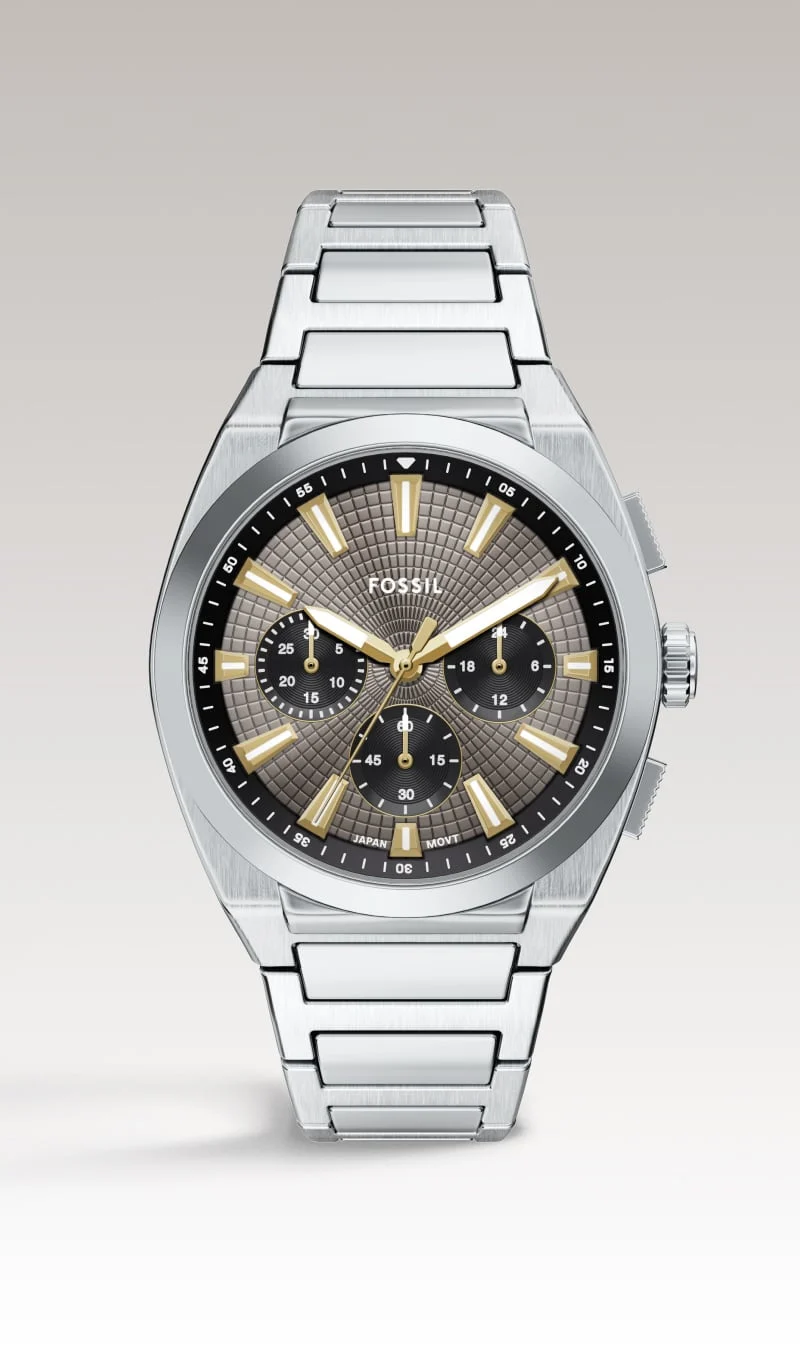 Nate Chronograph Stainless Steel Watch